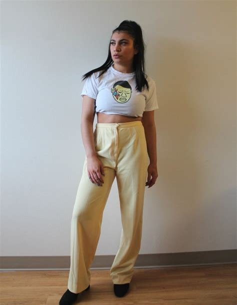 vintage givenchy light yellow